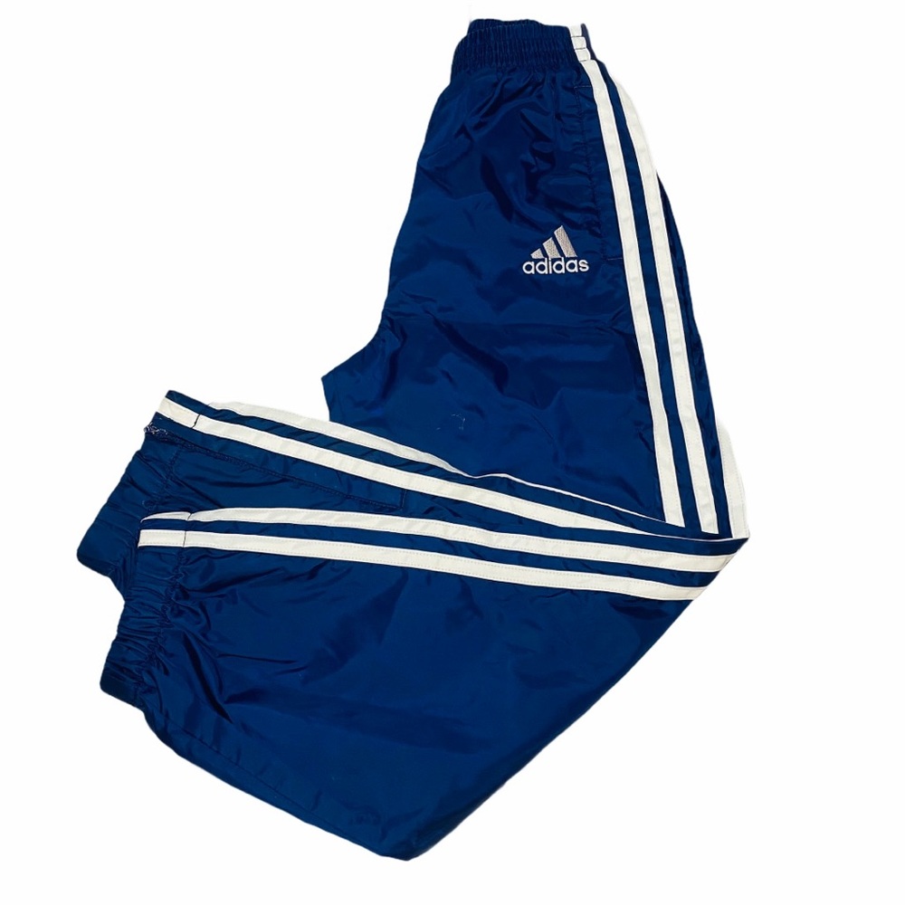 Adidas Boys Jogger Pants Windbreaker  Zip Ankle